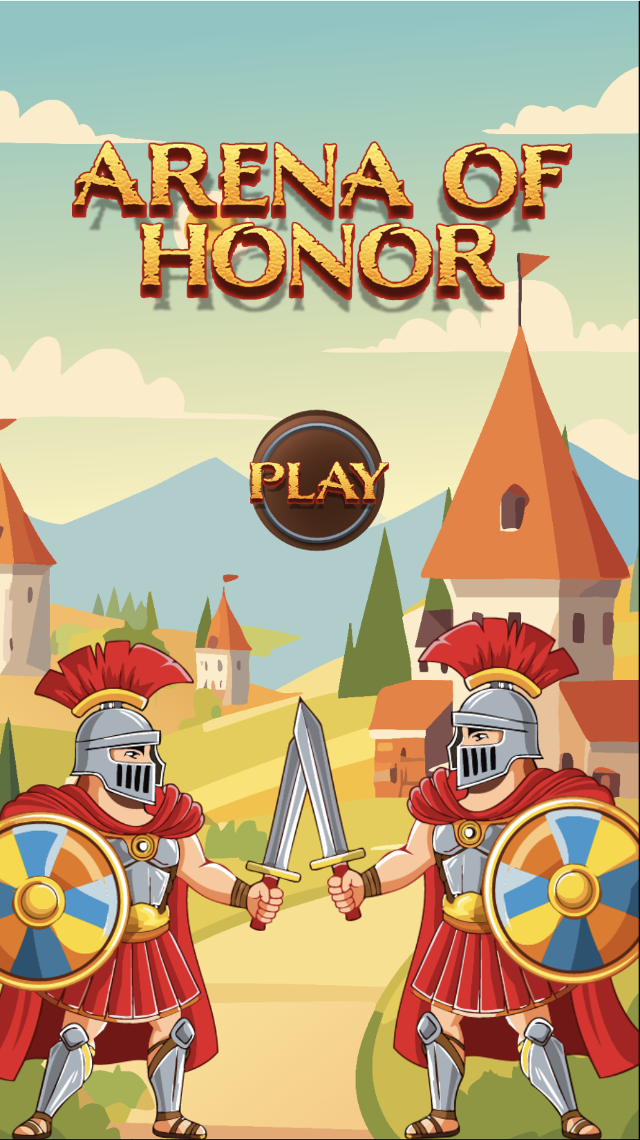 Arena of Honor game screenshot 1 - Social casino game entertainment only
