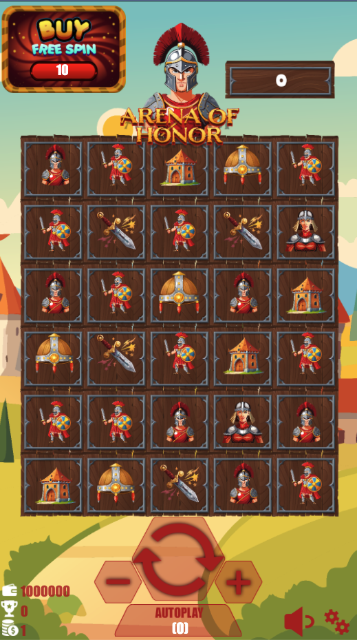 Arena of Honor game screenshot 2 - Social casino game entertainment only